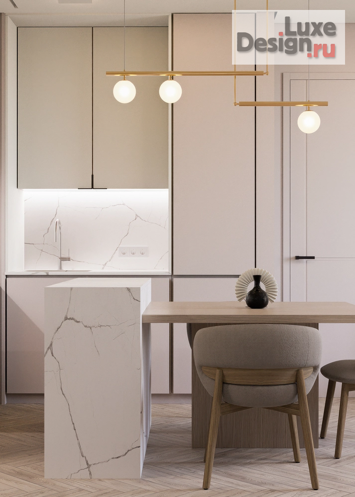 Дизайн интерьера двухкомнатной квартиры "Квартира в жк "Новая Москва"" (фото 4)