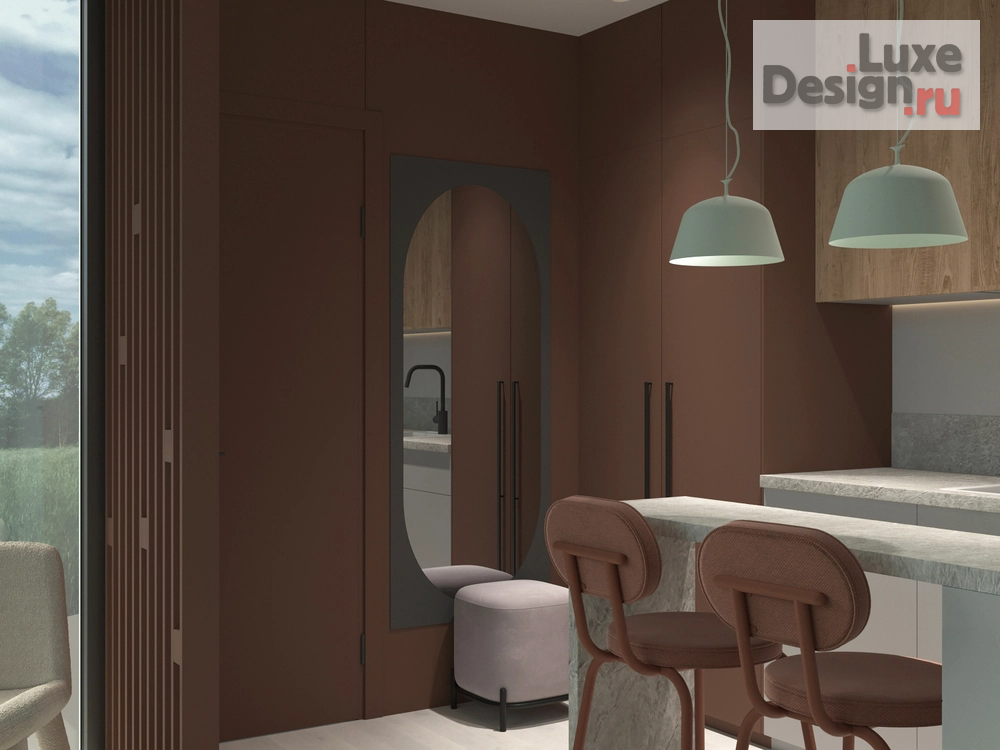 Дизайн интерьера загородного дома "Дизайн-проект дома в Краснодаре | 27 м2" (фото 5)