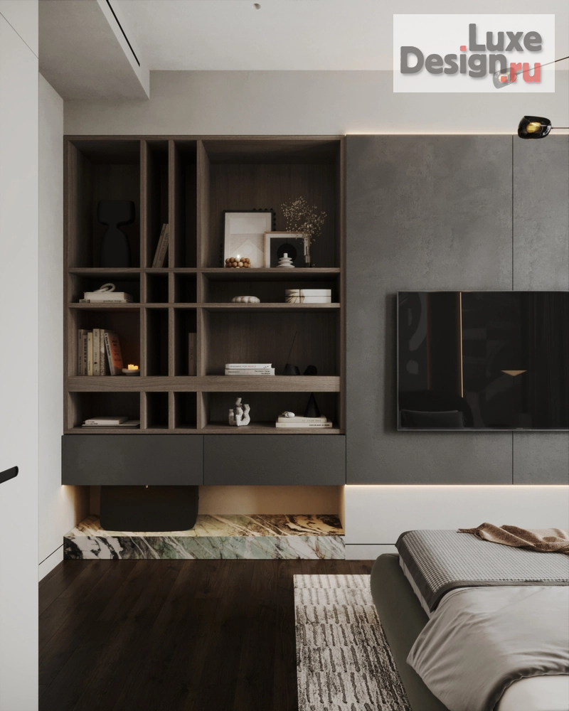 Дизайн интерьера трехкомнатной квартиры "Квартира ЖК Neva Towers | 110 м2" (фото 18)