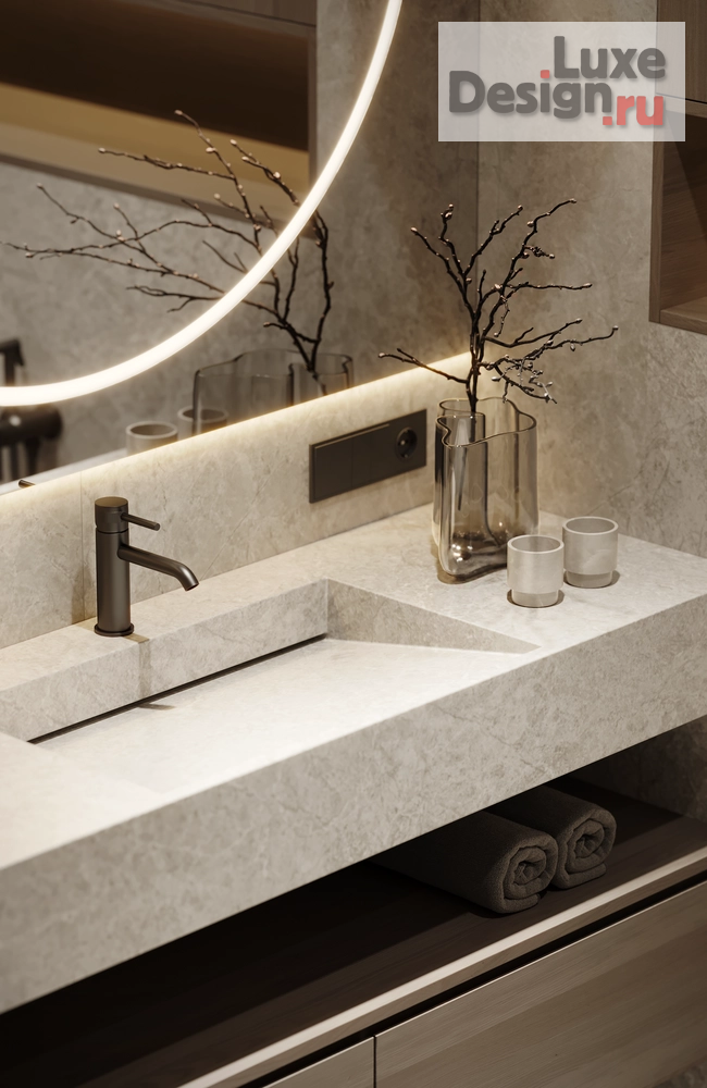 Дизайн интерьера трехкомнатной квартиры "Квартира ЖК Neva Towers | 110 м2" (фото 22)