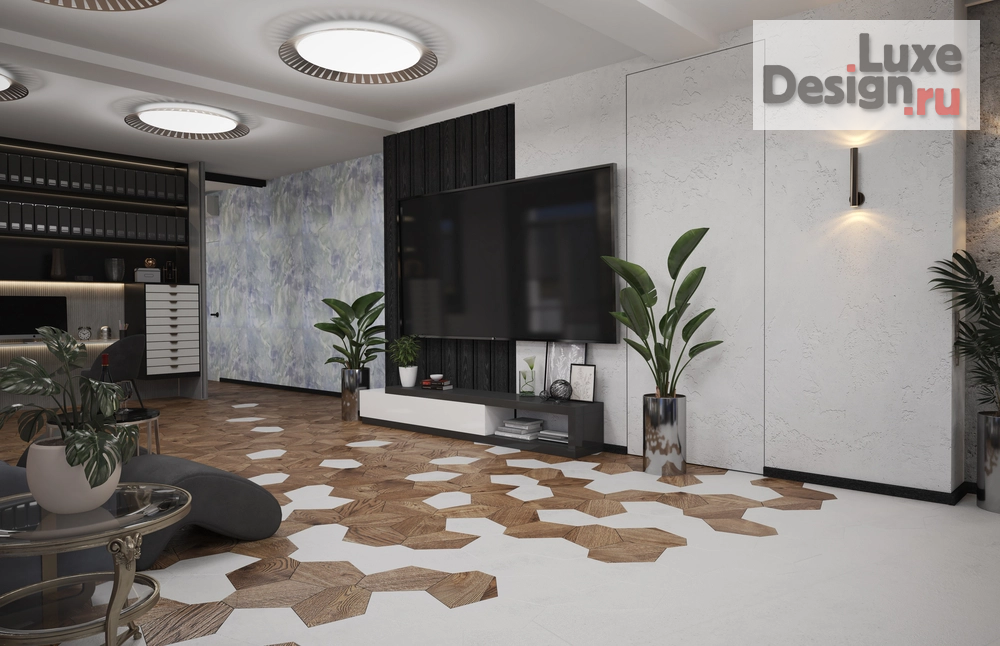 Дизайн интерьера пентхауса "Квартира Опен спейс. 120 кв.м." (фото 10)