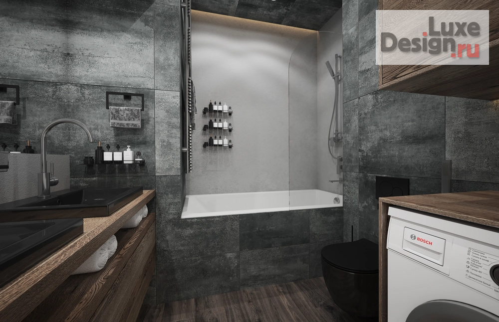 Дизайн интерьера двухкомнатной квартиры "Квартира 60 кв.м." (фото 12)