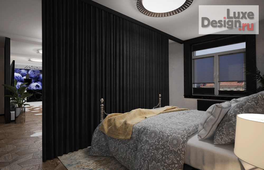 Дизайн интерьера пентхауса "Квартира Опен спейс. 120 кв.м." (фото 12)