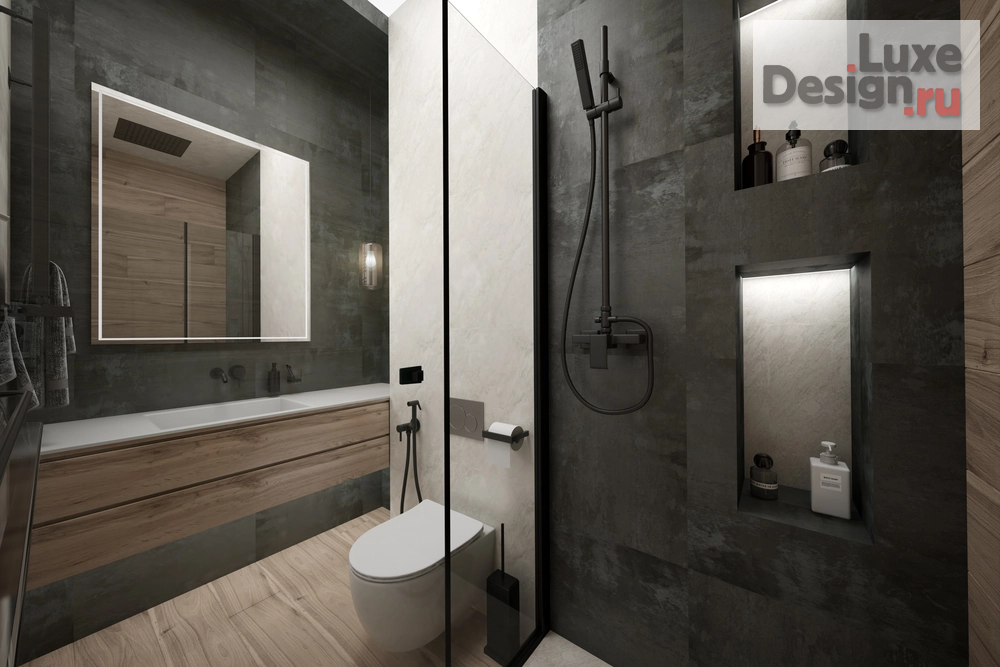 Дизайн интерьера двухкомнатной квартиры "Квартира в старом фонде С-Пб. 67 кв.м." (фото 13)