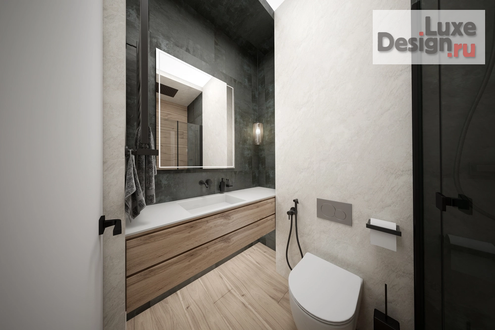 Дизайн интерьера двухкомнатной квартиры "Квартира в старом фонде С-Пб. 67 кв.м." (фото 14)