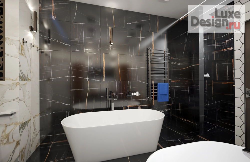 Дизайн интерьера пентхауса "Квартира Опен спейс. 120 кв.м." (фото 17)