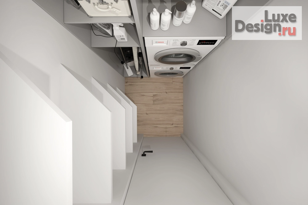 Дизайн интерьера двухкомнатной квартиры "Квартира в старом фонде С-Пб. 67 кв.м." (фото 18)