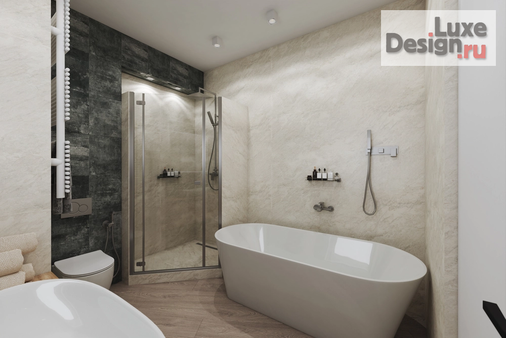 Дизайн интерьера однокомнатной квартиры "Квартира 67 кв.м." (фото 21)