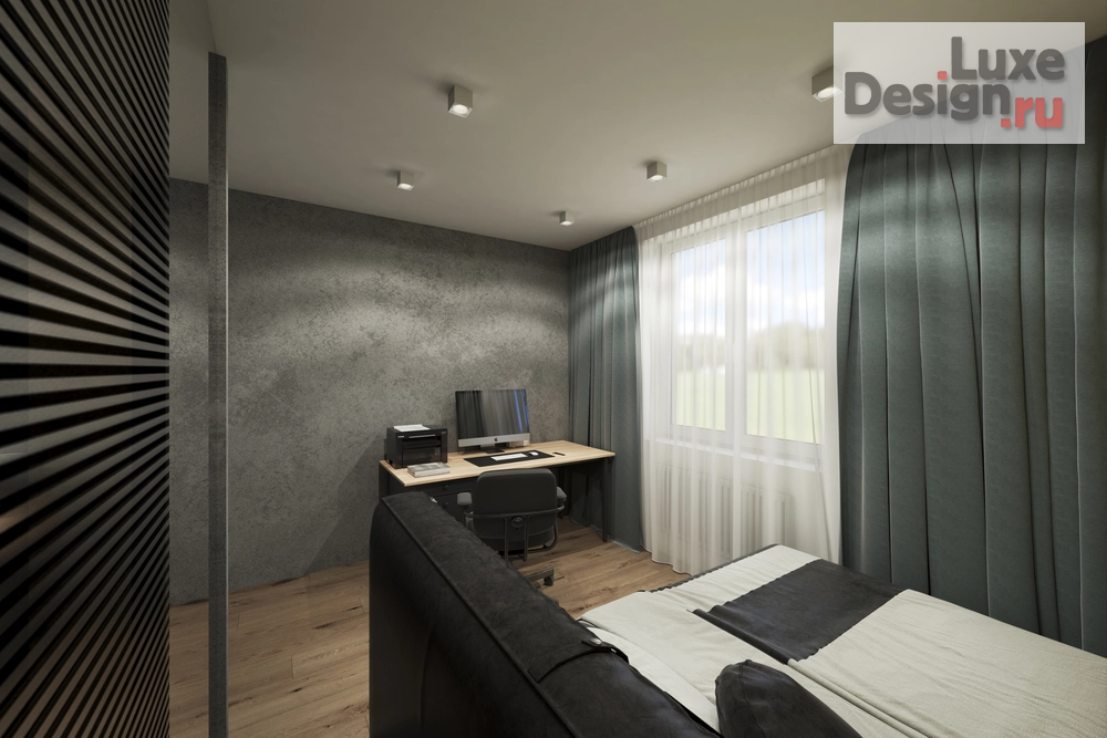 Дизайн интерьера двухкомнатной квартиры "Квартира 55 кв.м." (фото 24)