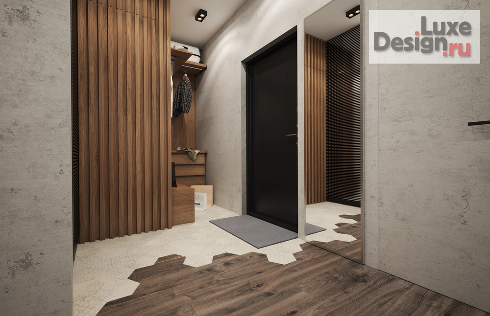 Дизайн интерьера двухкомнатной квартиры "Квартира 60 кв.м." (фото 2)