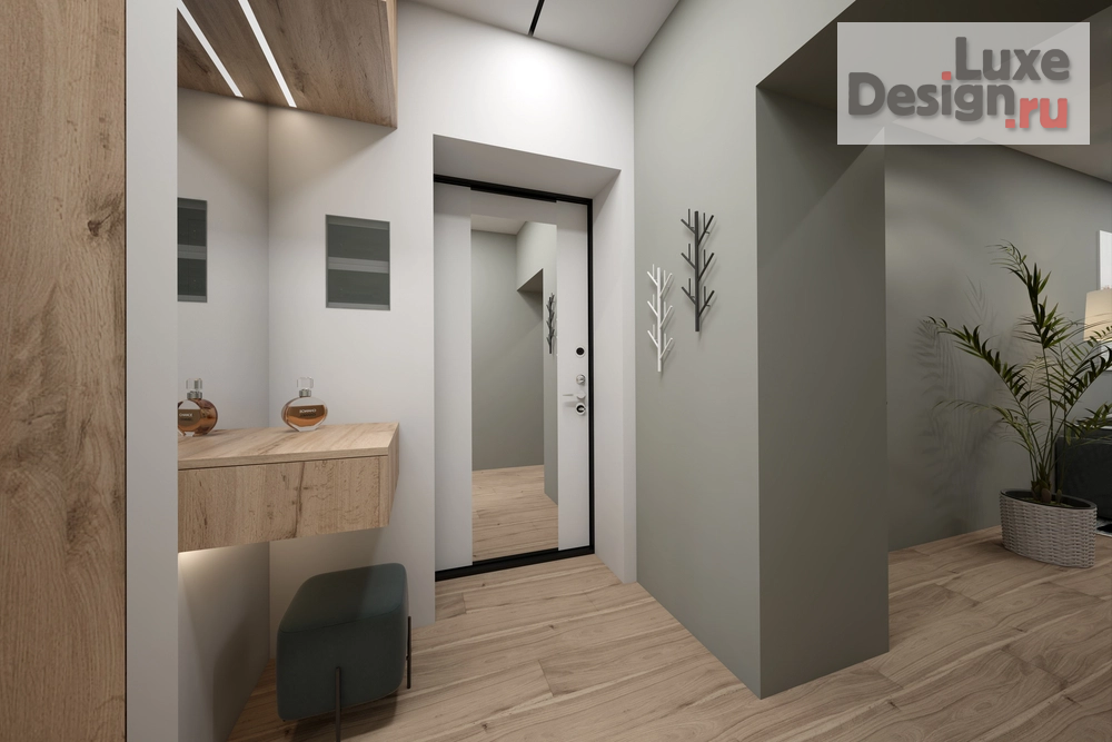 Дизайн интерьера двухкомнатной квартиры "Квартира в старом фонде С-Пб. 67 кв.м." (фото 5)