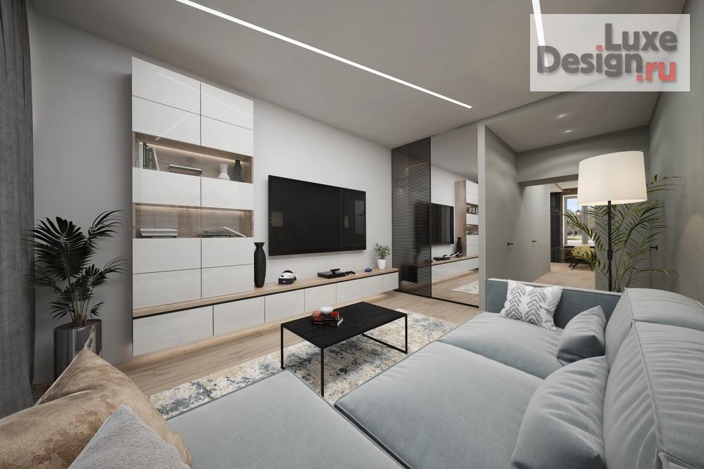 Дизайн интерьера двухкомнатной квартиры "Квартира в старом фонде С-Пб. 67 кв.м." (фото 7)