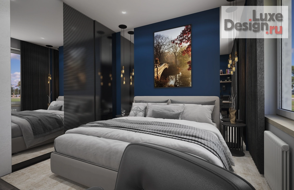 Дизайн интерьера двухкомнатной квартиры "Квартира 60 кв.м." (фото 8)