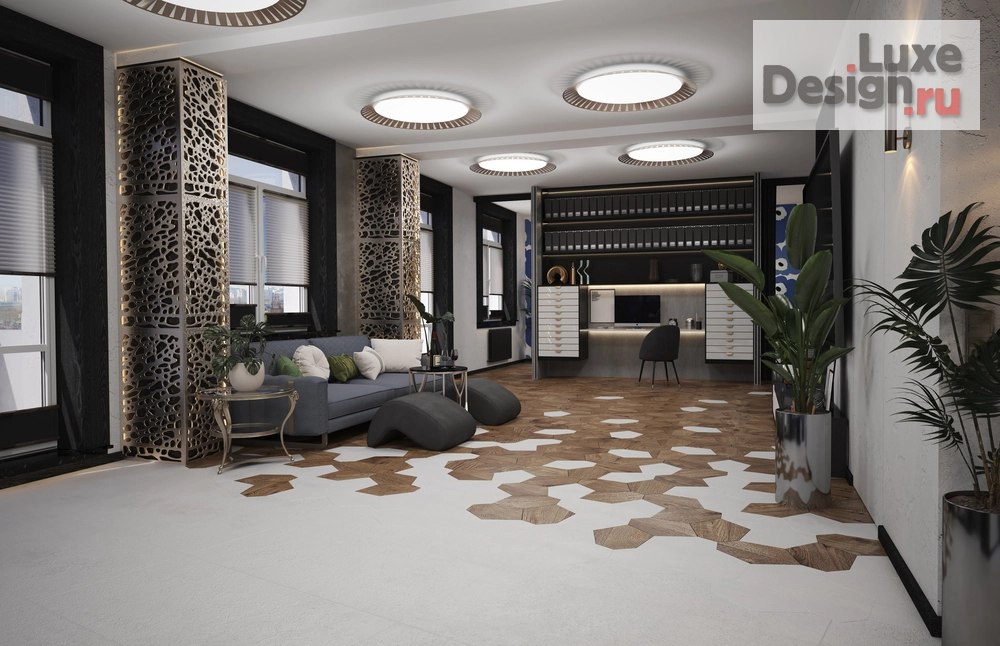 Дизайн интерьера пентхауса "Квартира Опен спейс. 120 кв.м." (фото 8)