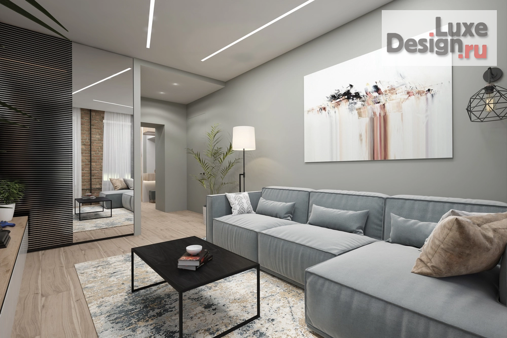 Дизайн интерьера двухкомнатной квартиры "Квартира в старом фонде С-Пб. 67 кв.м." (фото 8)