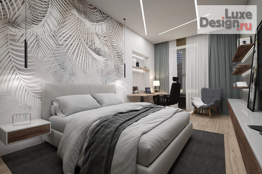 Дизайн интерьера двухкомнатной квартиры "Квартира в старом фонде С-Пб. 67 кв.м." (фото 9)