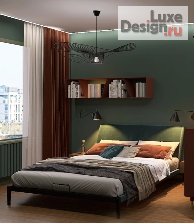 Дизайн интерьера двухкомнатной квартиры "Двухкомнатная квартира для творческой пары в Москве" (фото 5)