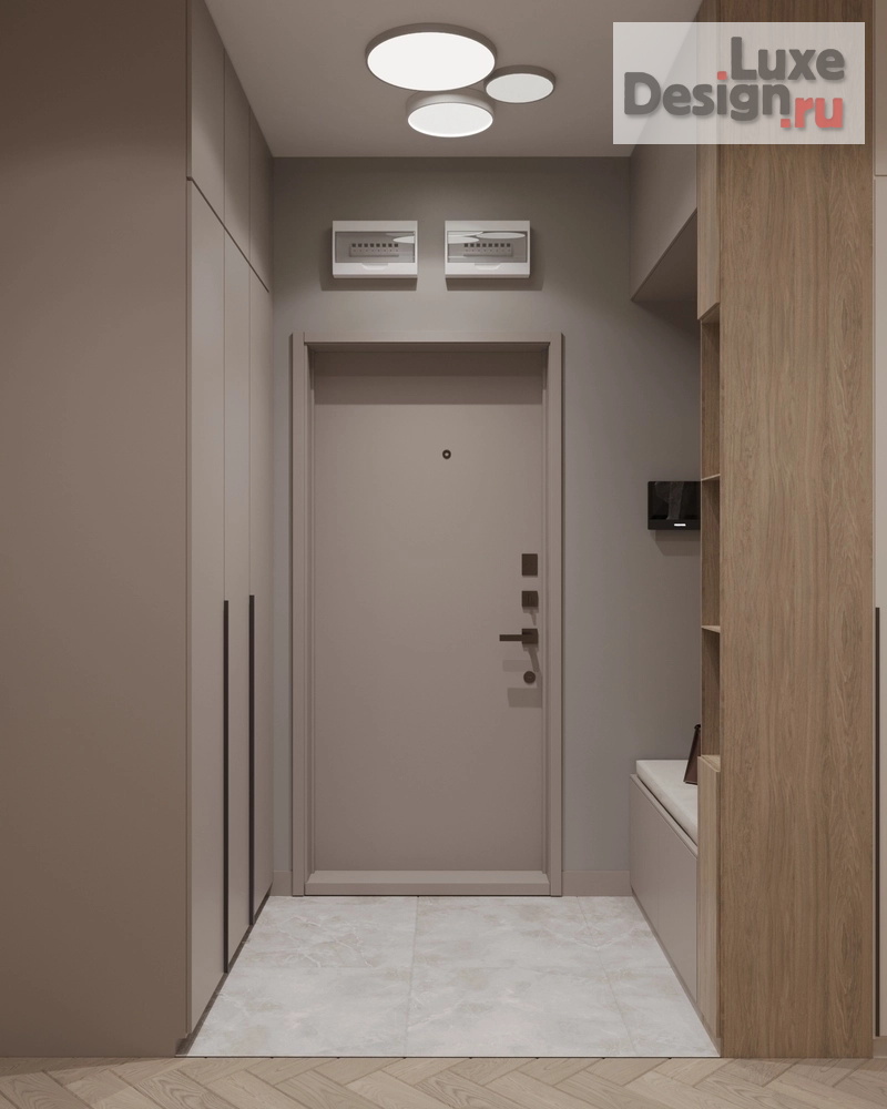 Дизайн интерьера двухкомнатной квартиры "ЖК Дом на Васильевском" (фото 5)