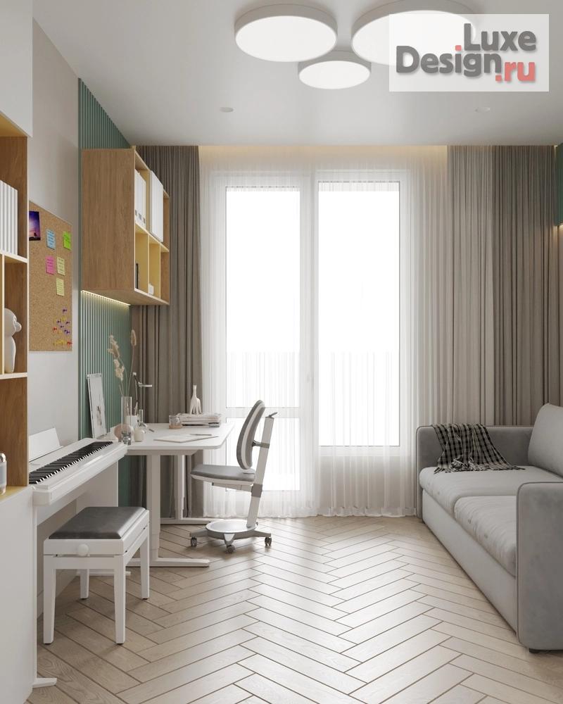 Дизайн интерьера двухкомнатной квартиры "ЖК Дом на Васильевском" (фото 12)