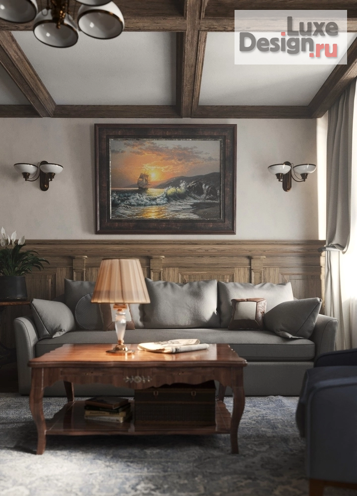 Дизайн интерьера двухкомнатной квартиры "наб. реки Мойки" (фото 2)