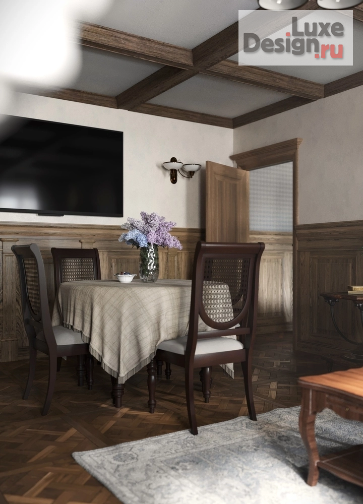 Дизайн интерьера двухкомнатной квартиры "наб. реки Мойки" (фото 3)