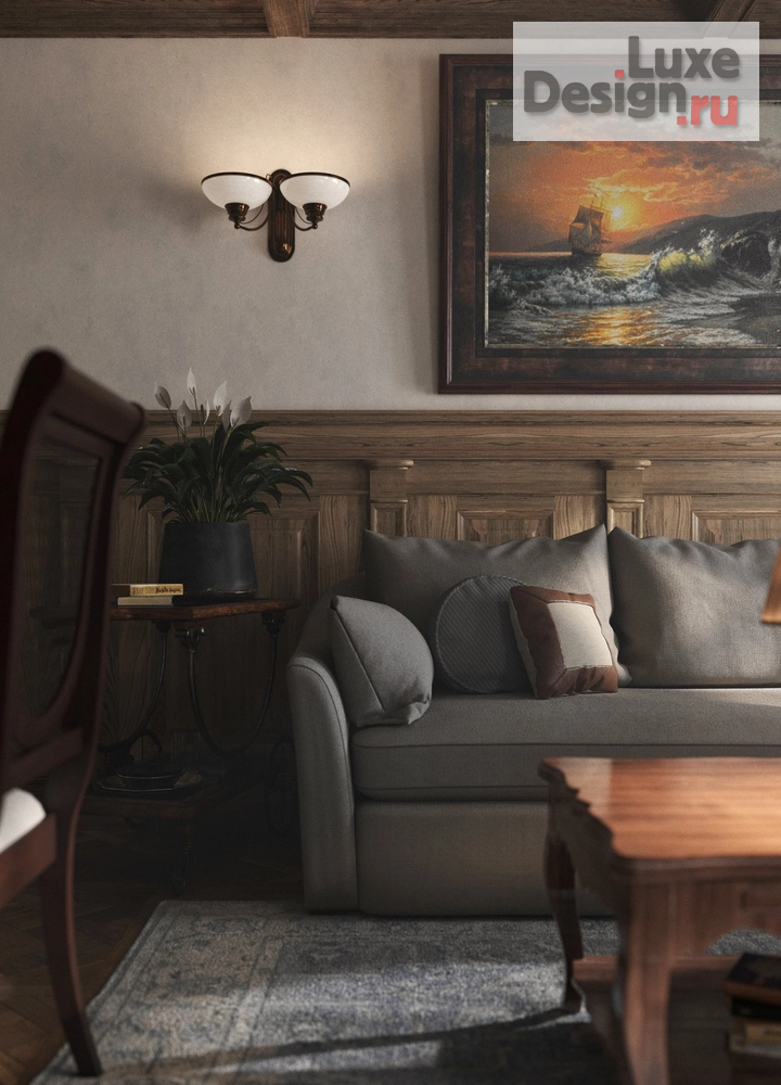 Дизайн интерьера двухкомнатной квартиры "наб. реки Мойки" (фото 5)