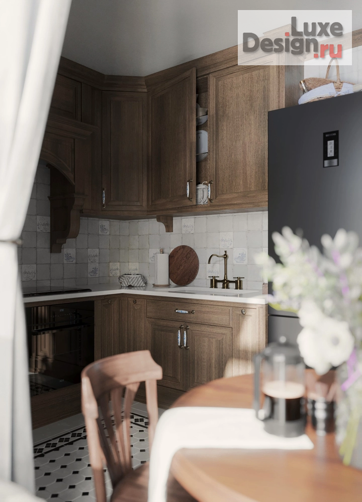 Дизайн интерьера двухкомнатной квартиры "наб. реки Мойки" (фото 18)