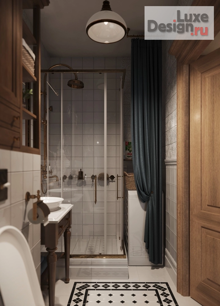 Дизайн интерьера двухкомнатной квартиры "наб. реки Мойки" (фото 33)