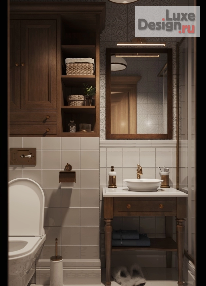 Дизайн интерьера двухкомнатной квартиры "наб. реки Мойки" (фото 34)