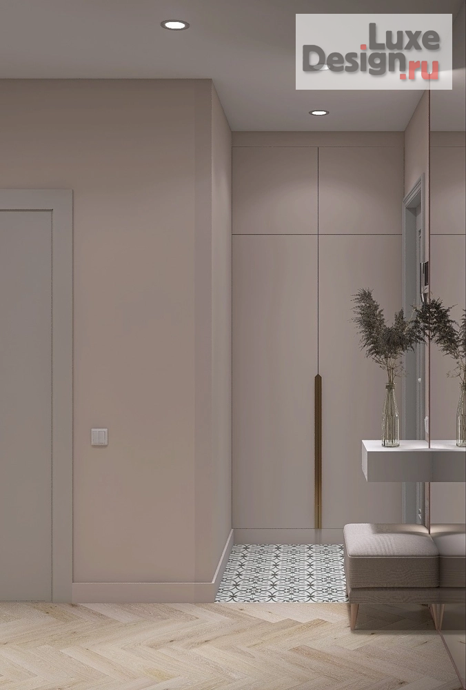 Дизайн интерьера однокомнатной квартиры "Дизайн-проект однокомнатной квартиры в Москве" (фото 16)