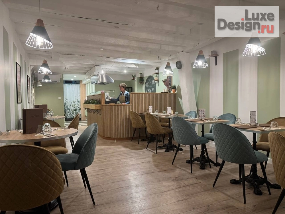 Дизайн интерьера кафе "Дизайн-проект кафе "Crepes de la Bastille"" (фото 1)