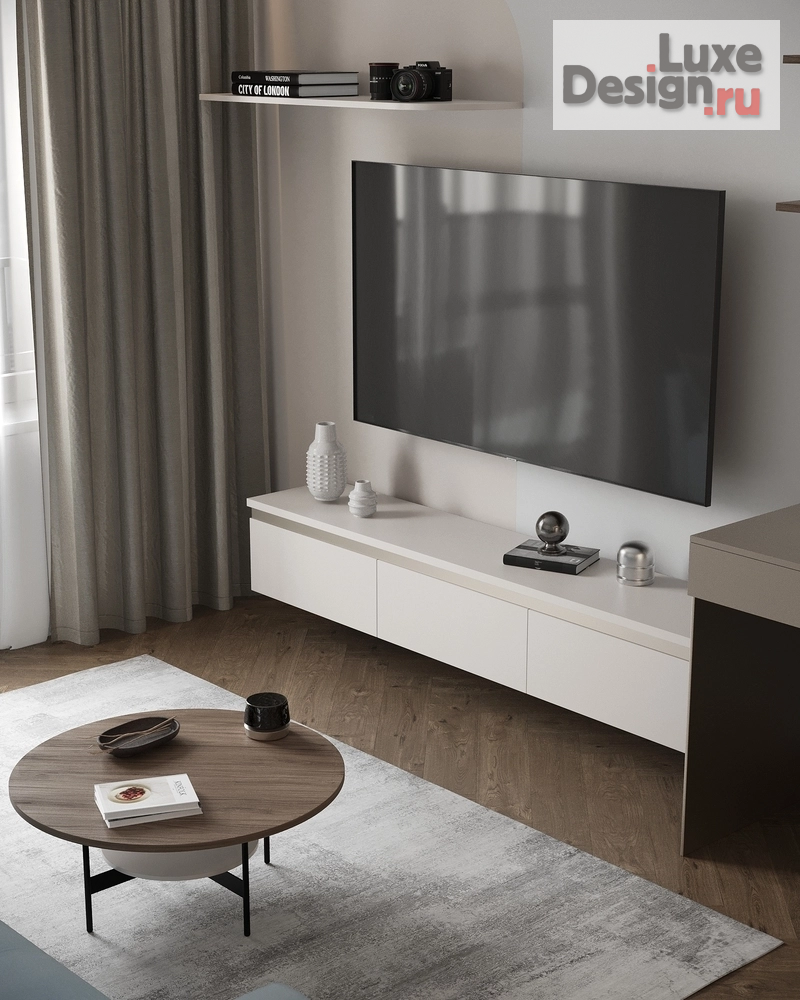 Дизайн интерьера двухкомнатной квартиры "Квартира в Санкт - Петербурге" (фото 5)