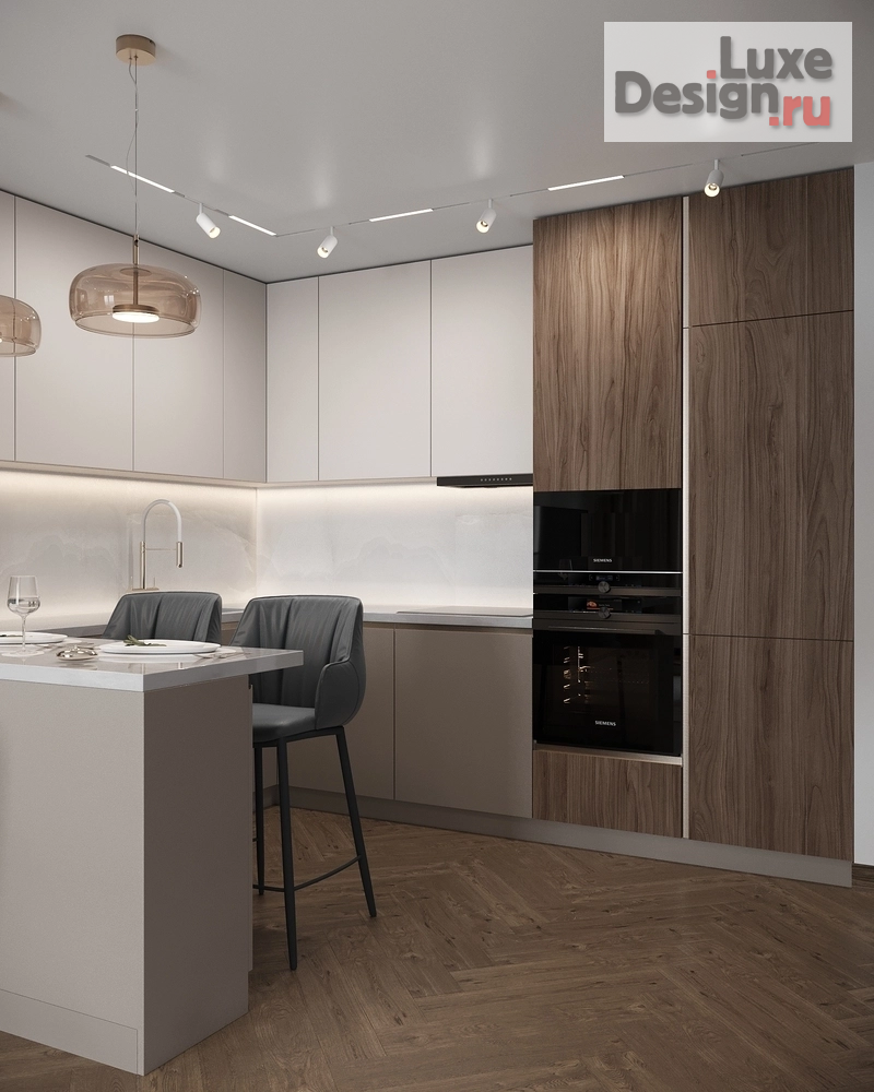 Дизайн интерьера двухкомнатной квартиры "Квартира в Санкт - Петербурге" (фото 9)