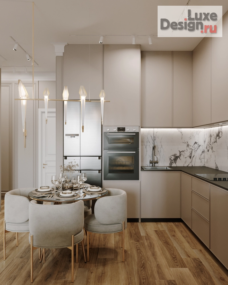 Дизайн интерьера двухкомнатной квартиры "Квартира в Москве" (фото 7)