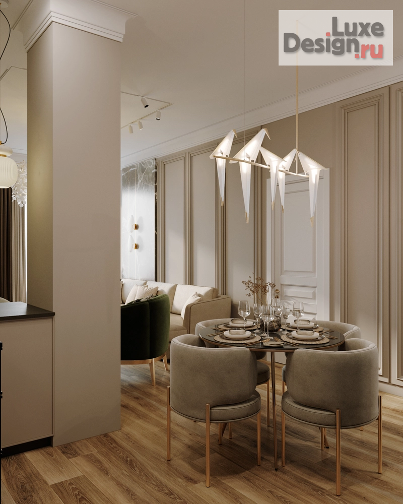 Дизайн интерьера двухкомнатной квартиры "Квартира в Москве" (фото 17)