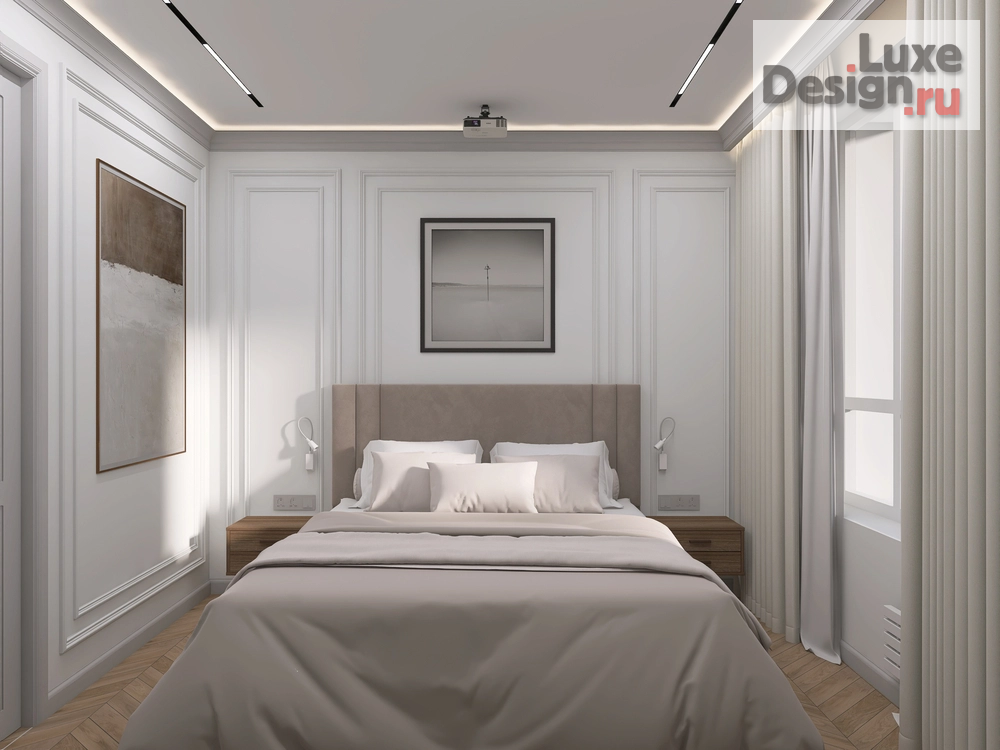 Дизайн интерьера двухкомнатной квартиры "Дизайн-проект квартиры общей площадью: 60м2" (фото 17)