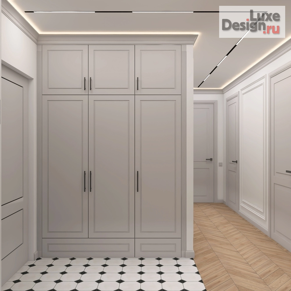 Дизайн интерьера двухкомнатной квартиры "Дизайн-проект квартиры общей площадью: 60м2" (фото 16)