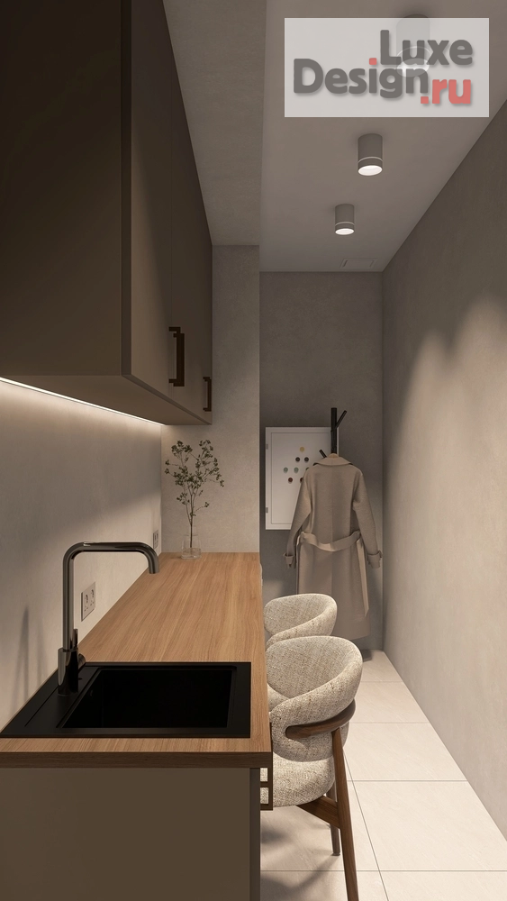 Дизайн интерьера двухкомнатной квартиры "Дизайн-проект "Массажный салон" Фермское шоссе, 12Б (м.Удельная)" (фото 16)