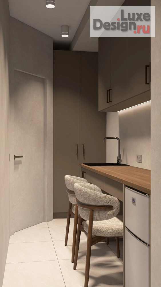 Дизайн интерьера двухкомнатной квартиры "Дизайн-проект "Массажный салон" Фермское шоссе, 12Б (м.Удельная)" (фото 15)