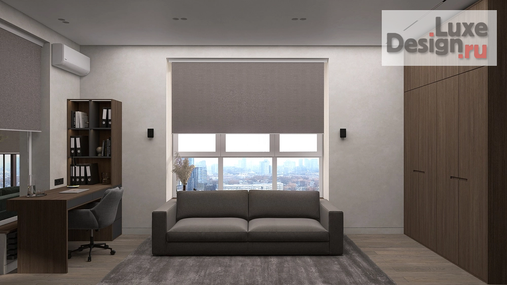 Дизайн интерьера трехкомнатной квартиры "Дизайн-проект квартиры 95м2. Петергофское ш. 53" (фото 14)