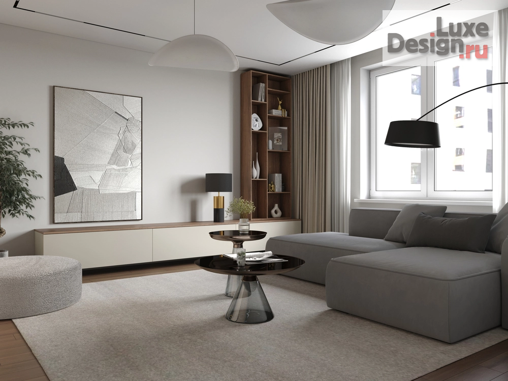 Дизайн интерьера трехкомнатной квартиры "Дизайн-проект шоу-рума для застройщика" (фото 7)