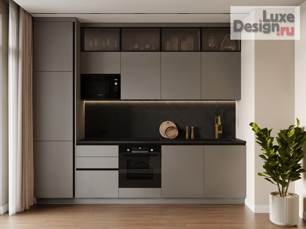 Дизайн интерьера трехкомнатной квартиры "Дизайн-проект шоу-рума для застройщика" (фото 2)