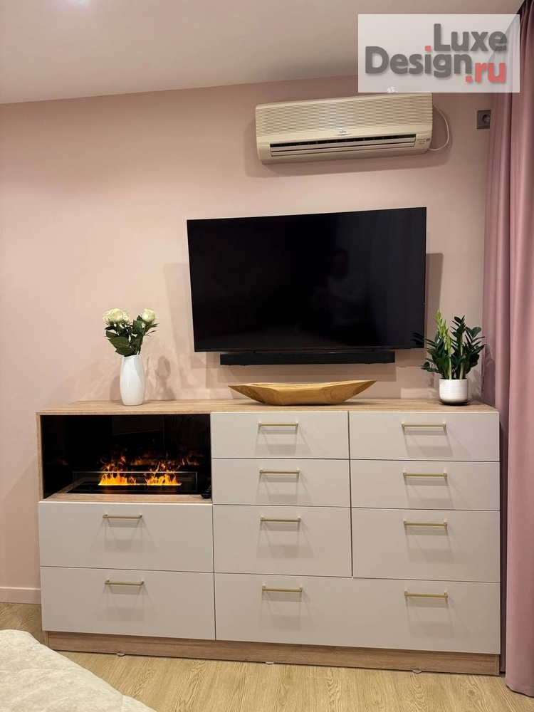 Дизайн интерьера спальни "Дизайн-проект комнаты 14м2 Савушкино 127" (фото 8)