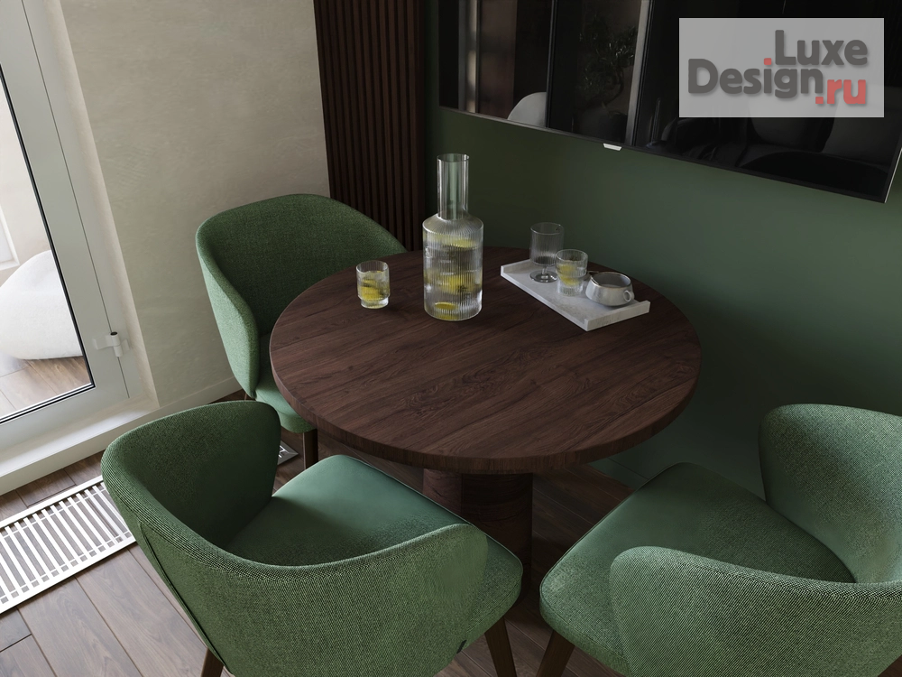 Дизайн интерьера однокомнатной квартиры "Дизайн-проект квартиры по адресу: г. Санкт-Петербург, ул. Измайловский бульвар, д.9, стр.1" (фото 5)