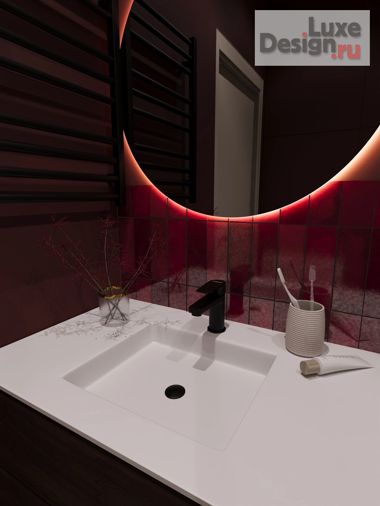 Дизайн интерьера однокомнатной квартиры "Дизайн-проект квартиры по адресу: г. Санкт-Петербург, ул. Измайловский бульвар, д.9, стр.1" (фото 15)