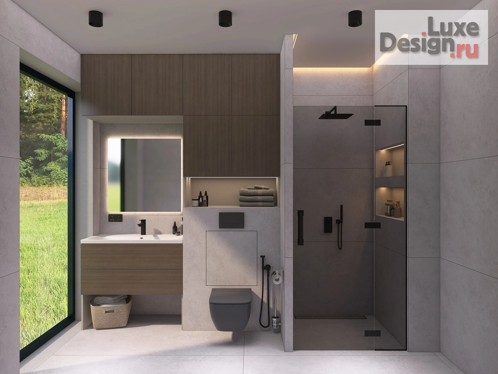 Дизайн интерьера частного дома "Дизайн проект загородного дома в поселке "Лес-Поле"" (фото 13)