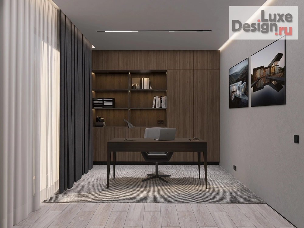 Дизайн интерьера частного дома "Дизайн проект загородного дома в поселке "Лес-Поле"" (фото 15)