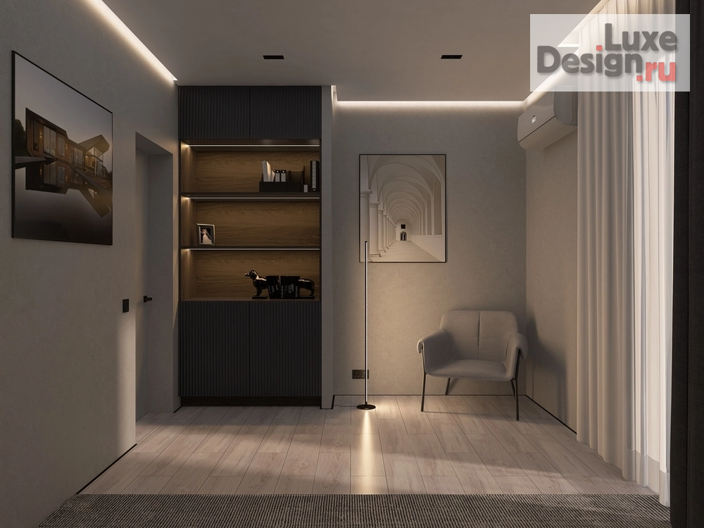 Дизайн интерьера частного дома "Дизайн проект загородного дома в поселке "Лес-Поле"" (фото 14)