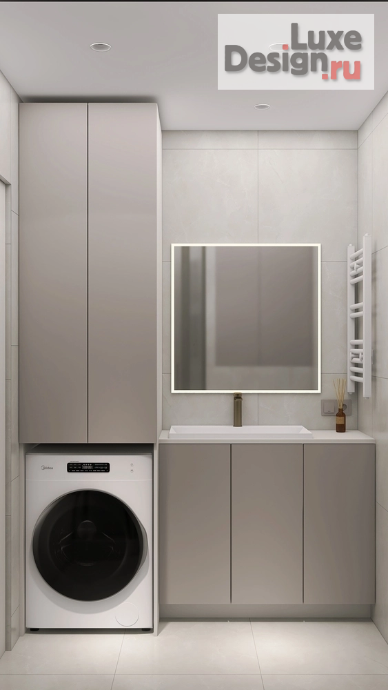 Дизайн интерьера однокомнатной квартиры "Дизайн-проект квартиры. Варшавская 108" (фото 7)