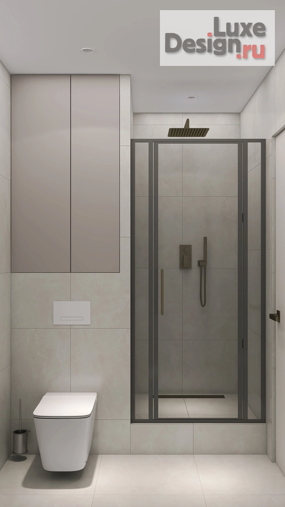 Дизайн интерьера однокомнатной квартиры "Дизайн-проект квартиры. Варшавская 108" (фото 6)